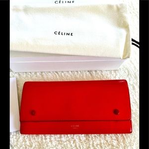 Authentic Celine long wallet